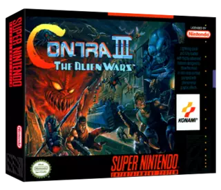 Contra III - The Alien Wars (1992) - Download ROM Super Nintendo